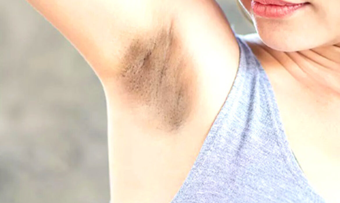 dark underarms