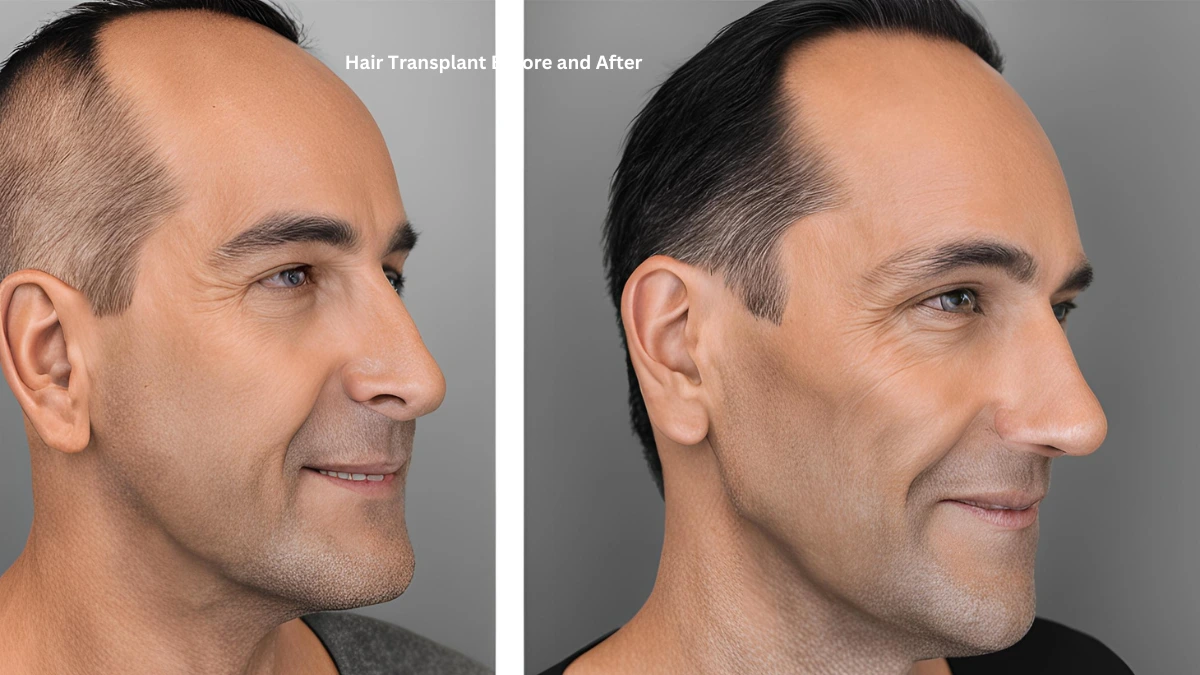 Hair Transplant Before and After