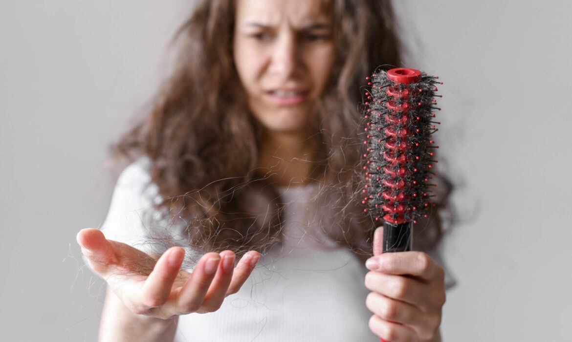 hair fall while combing